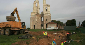 Démarrage des fouilles à l'abbaye du Mont-Saint-Eloi