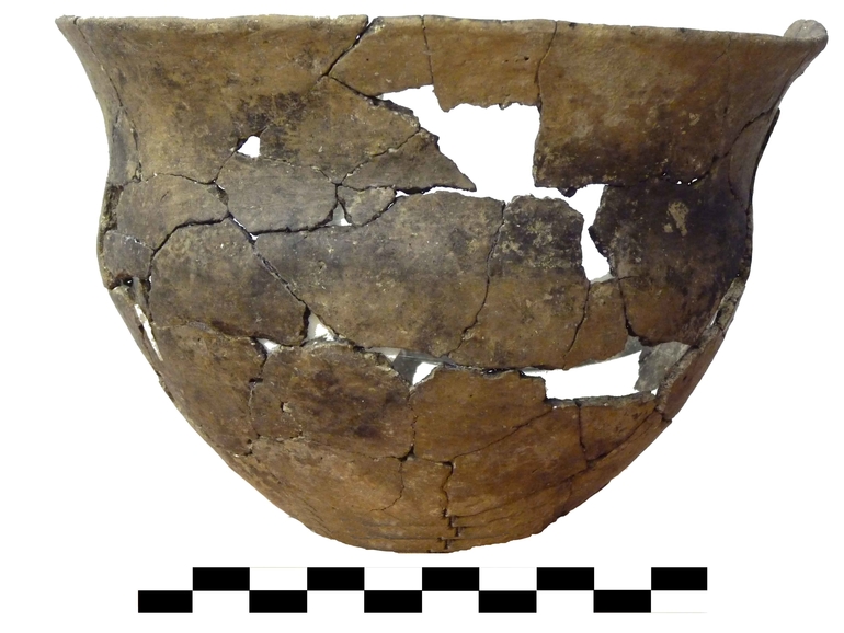 Exemple de céramique reconstituée par les archéologues