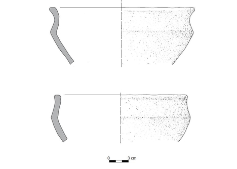mobilier de la Tène ancienne/moyenne provenant du fossé US08