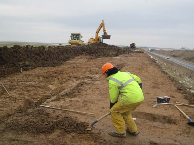 Vue générale du site de Campagne-les-Hesdin