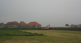 Vue de la ferme à Audinghen