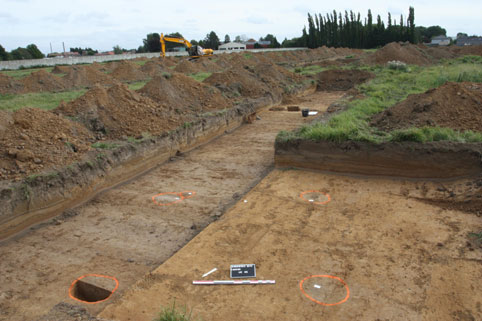 Diagnostic archéologique à Brebières