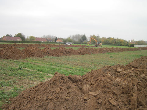 vue du diagnostic vers le sud-ouest