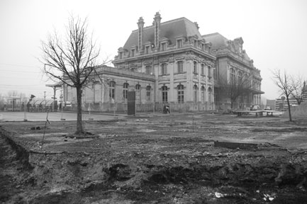 vue de la gare de Saint-Omer