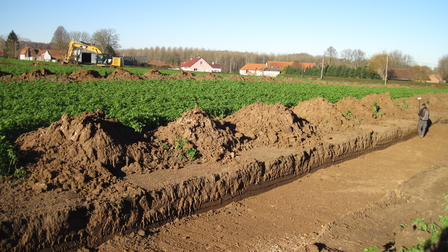 Photo d'illustration du diagnostice rue cavin parcelle Morvillier à Thérouanne.