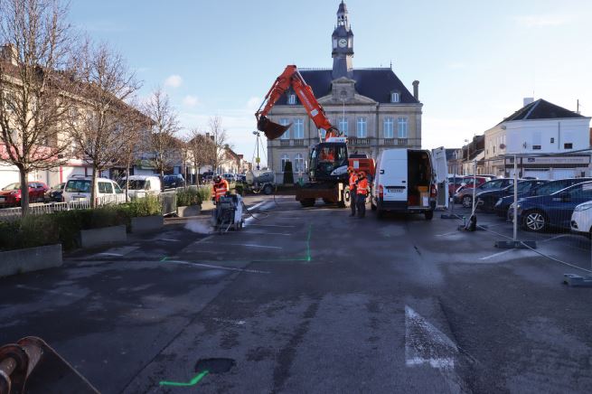 Place Claude Wilquin lors du diagnostic